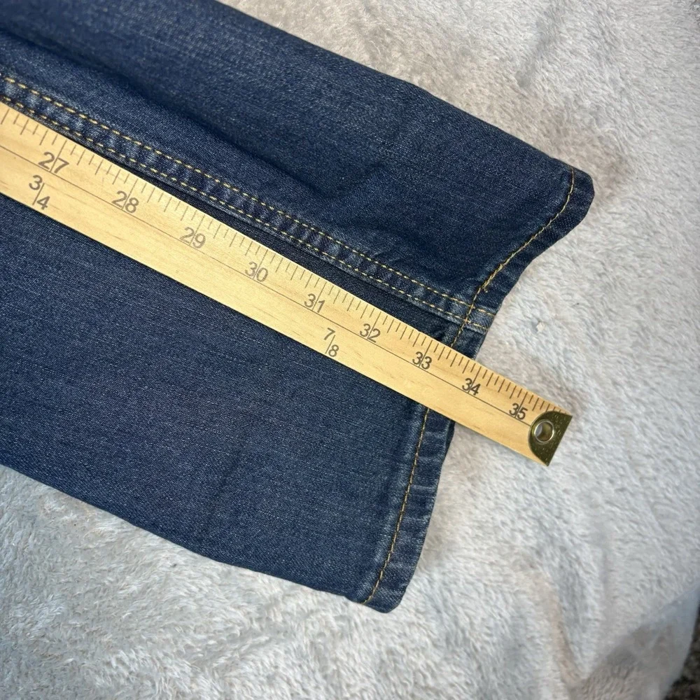 Levi's 559 Jeans Mens 36x34 (Fits 38x34) Relaxed Straight Med Wash‎ Blue Denim